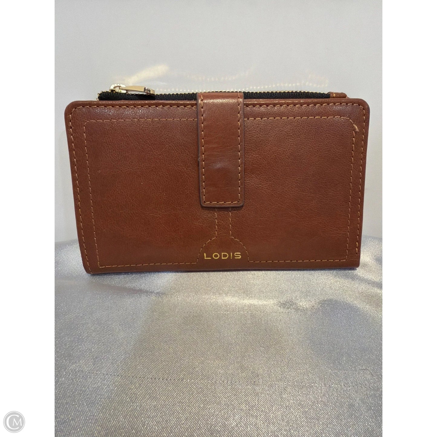 Wallet Leather By Lodis, Size: Medium