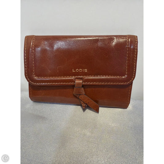 Wallet Leather By Lodis, Size: Medium