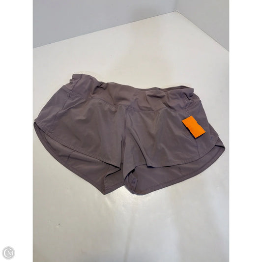 Athletic Shorts By Lululemon In Purple, Size: 10