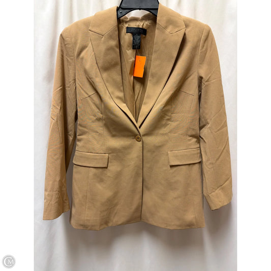 Blazer By Clothes Mentor In Brown, Size: S