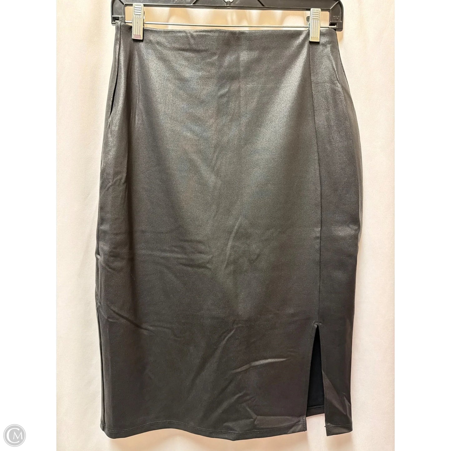 Skirt Midi By Clothes Mentor In Black, Size: L
