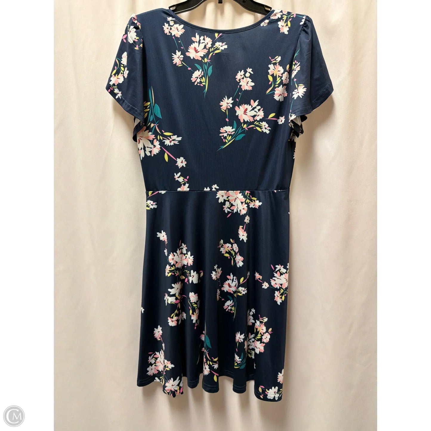 Dress Casual Midi By Clothes Mentor In Navy, Size: M