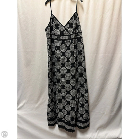 Dress Casual Maxi By Style And Company In Black & White, Size: Xl