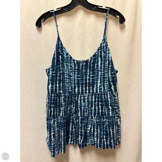 Top Sleeveless By Old Navy In Blue, Size: Xl