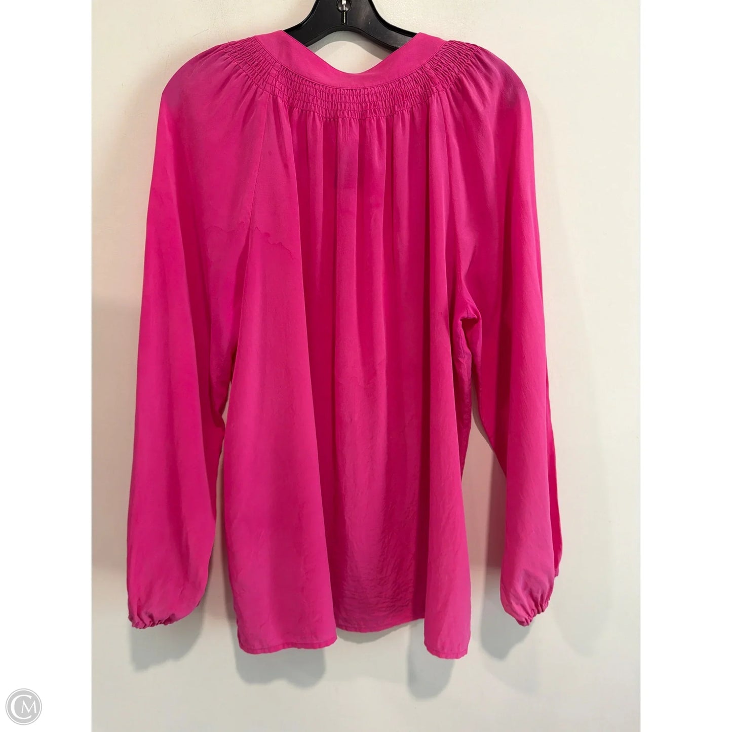 Top Long Sleeve Designer By Lilly Pulitzer In Pink, Size: Xl
