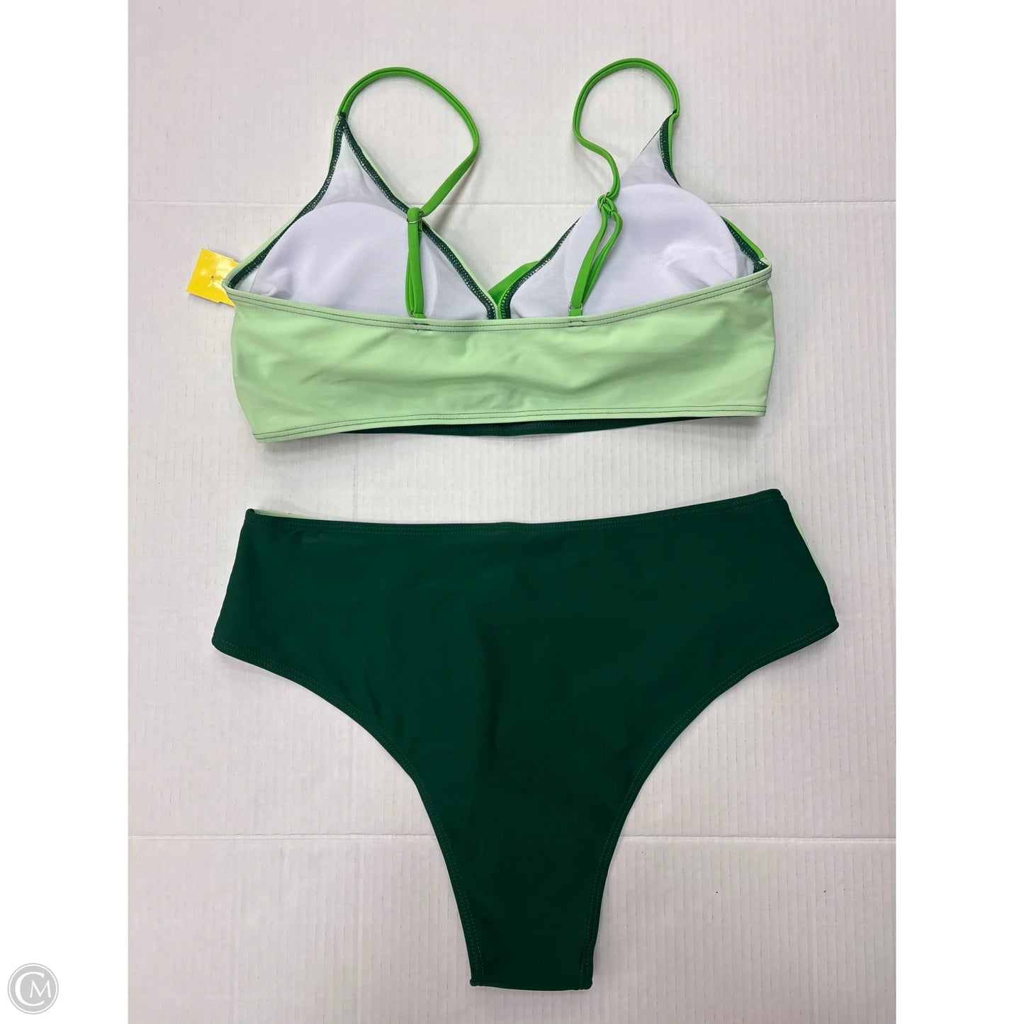 Swimsuit 2pc By Clothes Mentor In Green, Size: Xl