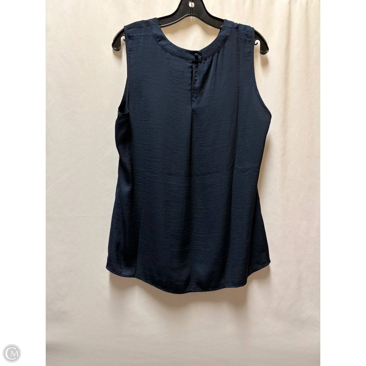 Tank Top By Cabi In Navy, Size: L