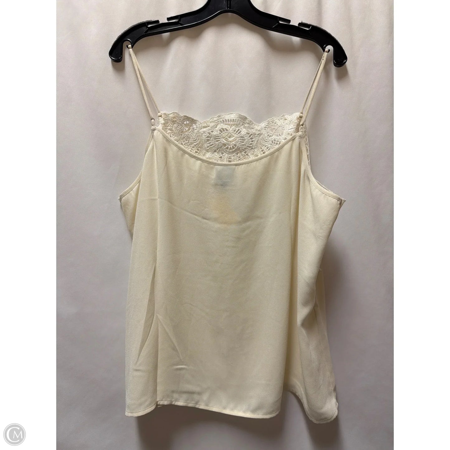 Tank Top By Cabi In Cream, Size: Xl
