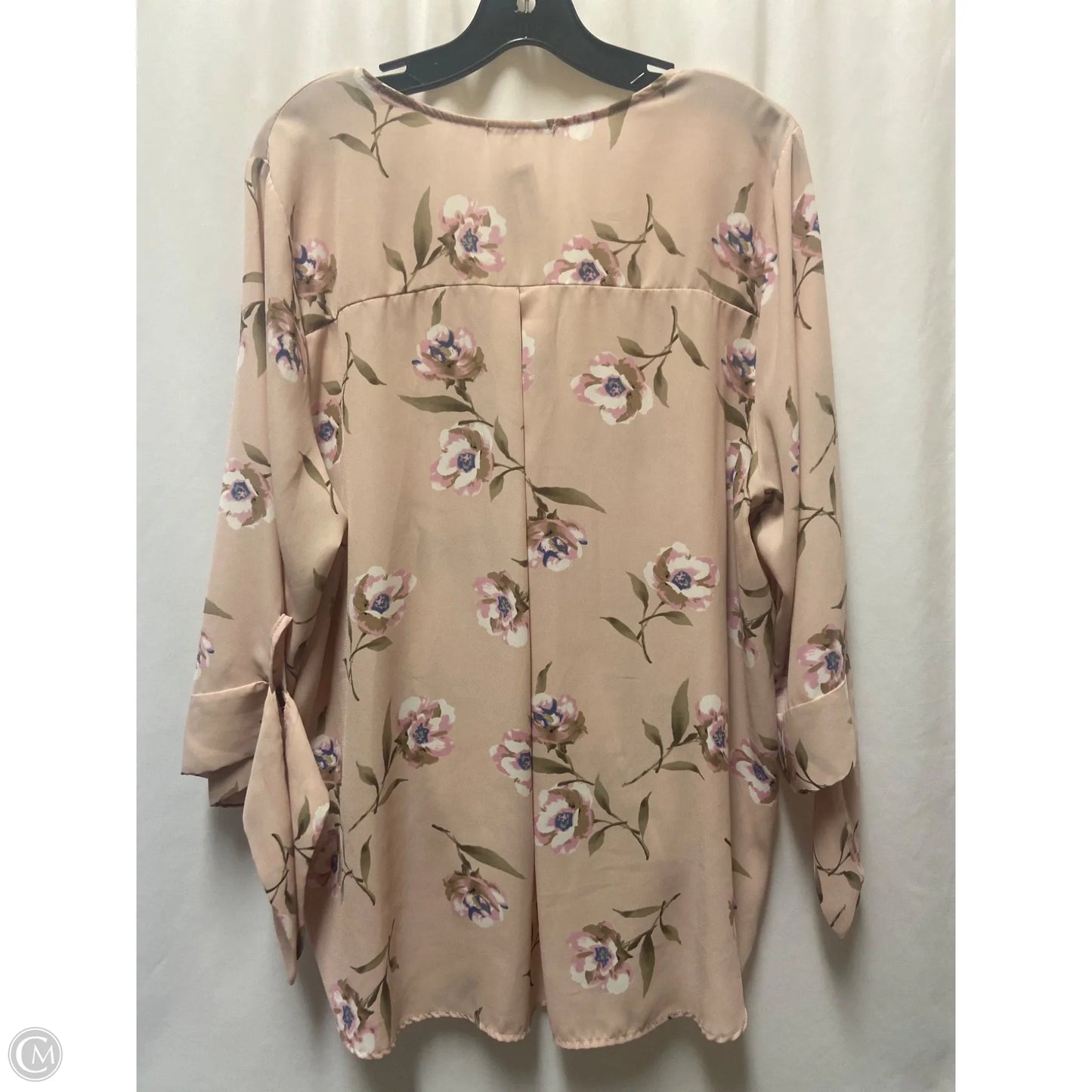 Top Long Sleeve By West Kei In Pink, Size: Xxl
