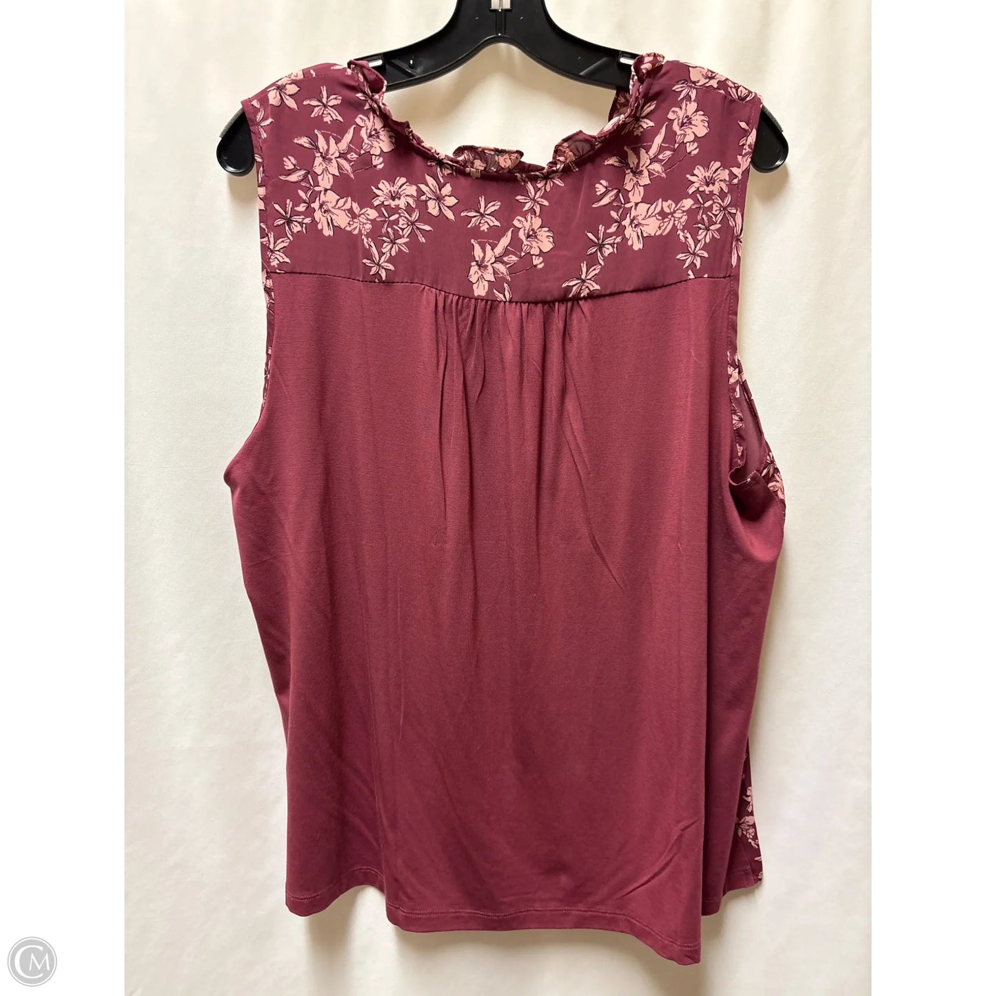 Top Sleeveless By 41 Hawthorn In Pink, Size: Xxl