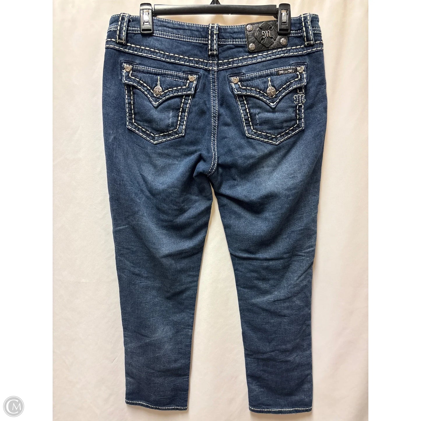 Jeans Boyfriend By Miss Me In Blue Denim, Size: 8