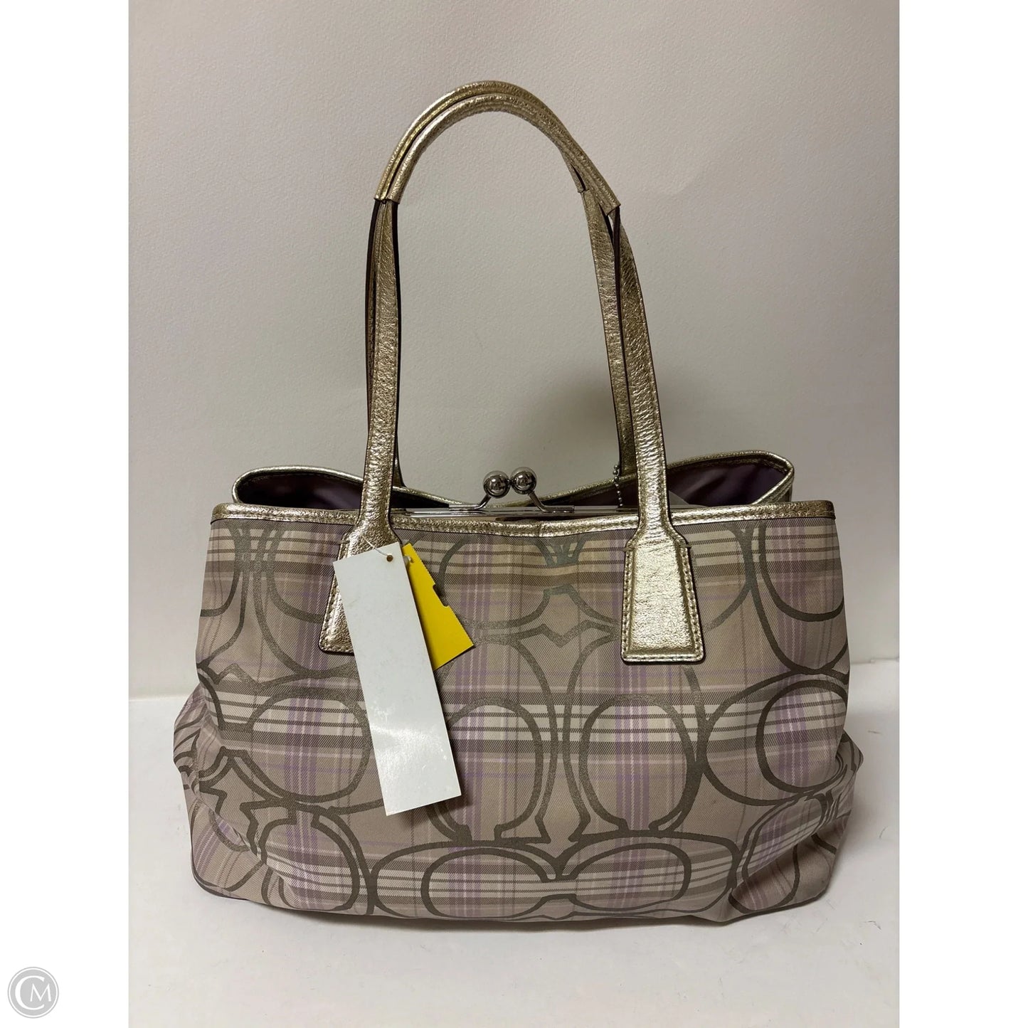 Handbag Designer By Coach, Size: Medium