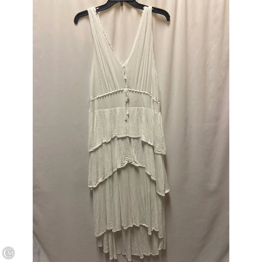 Dress Casual Maxi By Jessica Simpson In White, Size: L