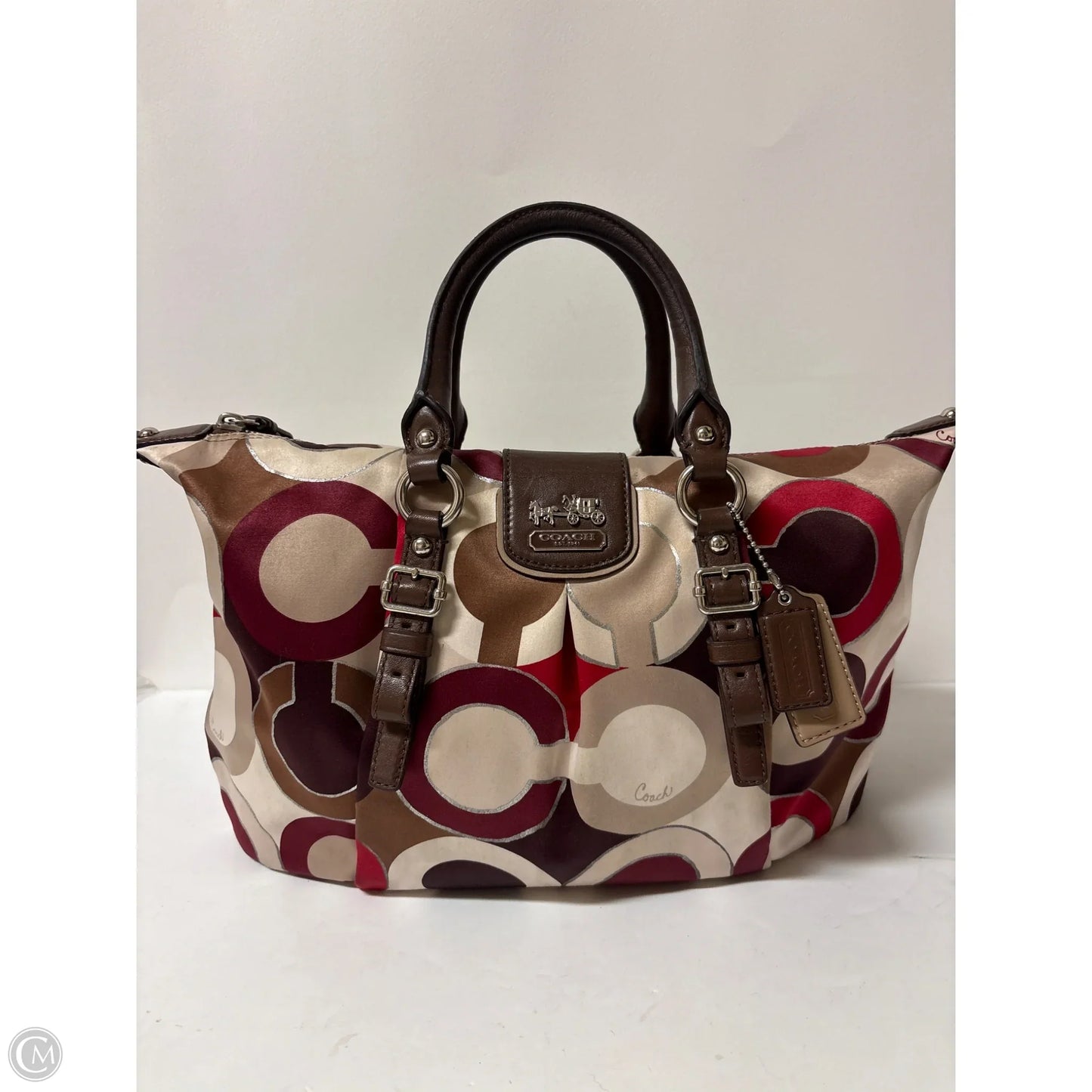 Handbag Designer By Coach, Size: Medium