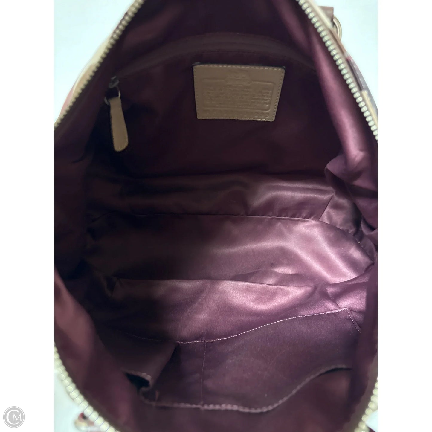 Handbag Designer By Coach, Size: Medium