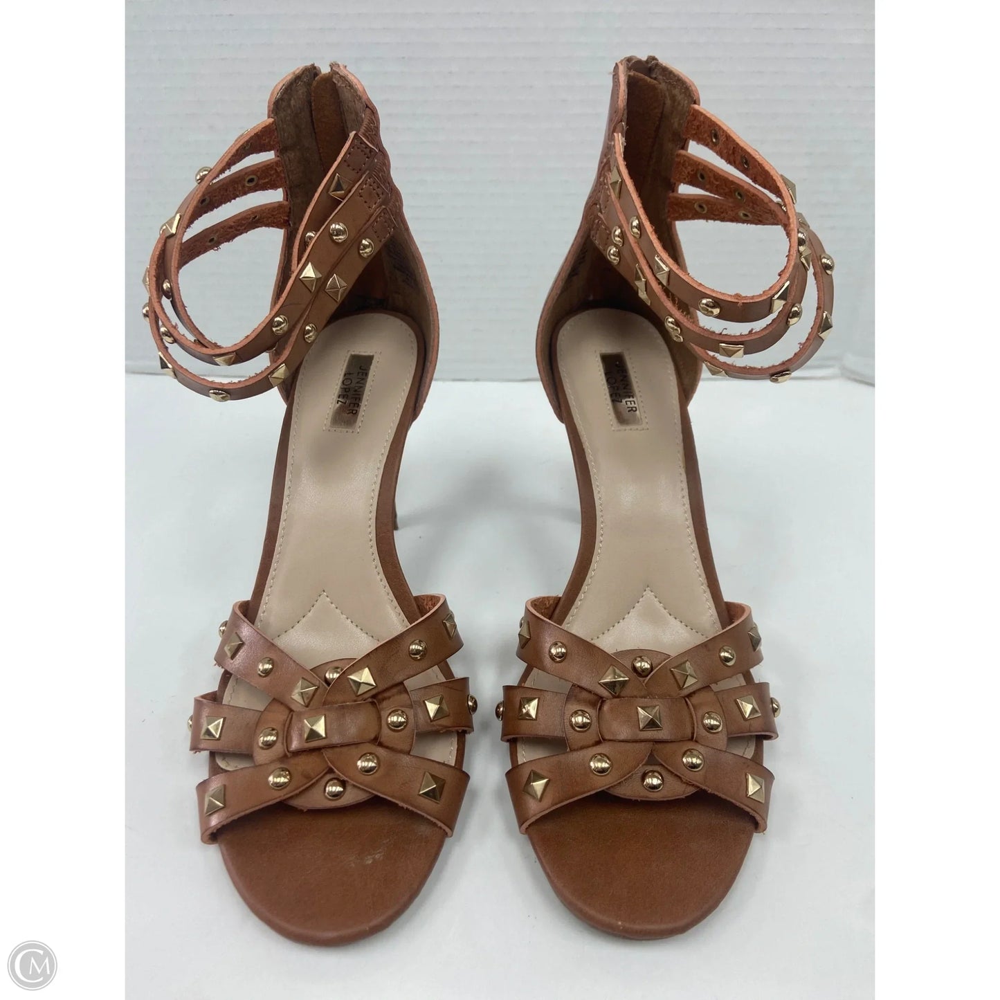 Shoes Heels Kitten By Jennifer Lopez In Brown, Size: 8