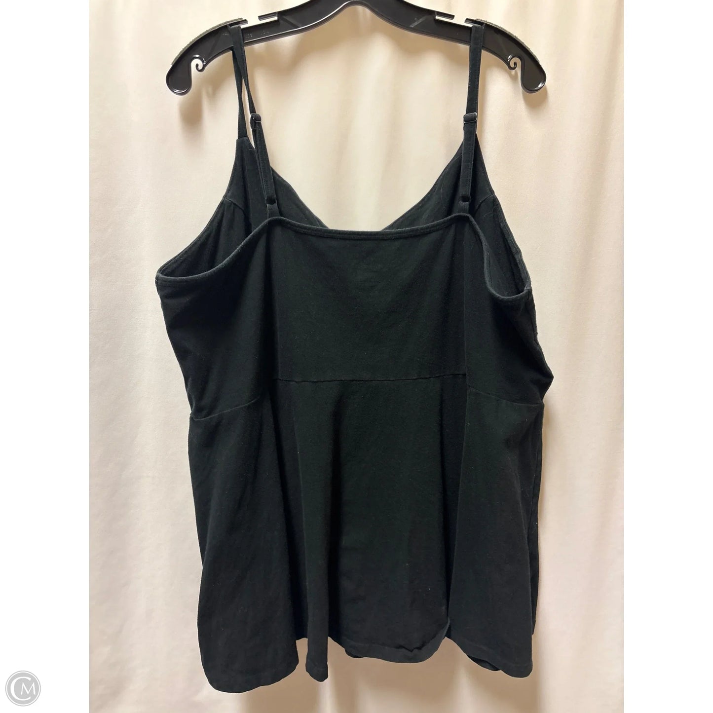 Top Sleeveless By Torrid In Black, Size: 4x