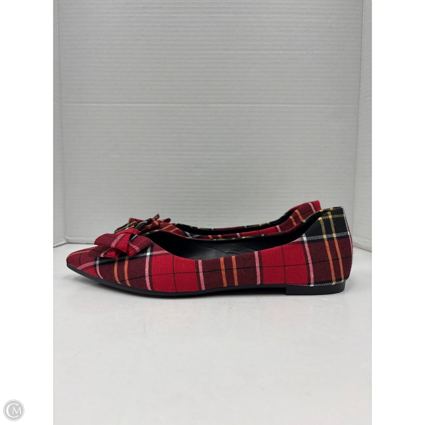 Shoes Flats By Clothes Mentor In Red, Size: 10