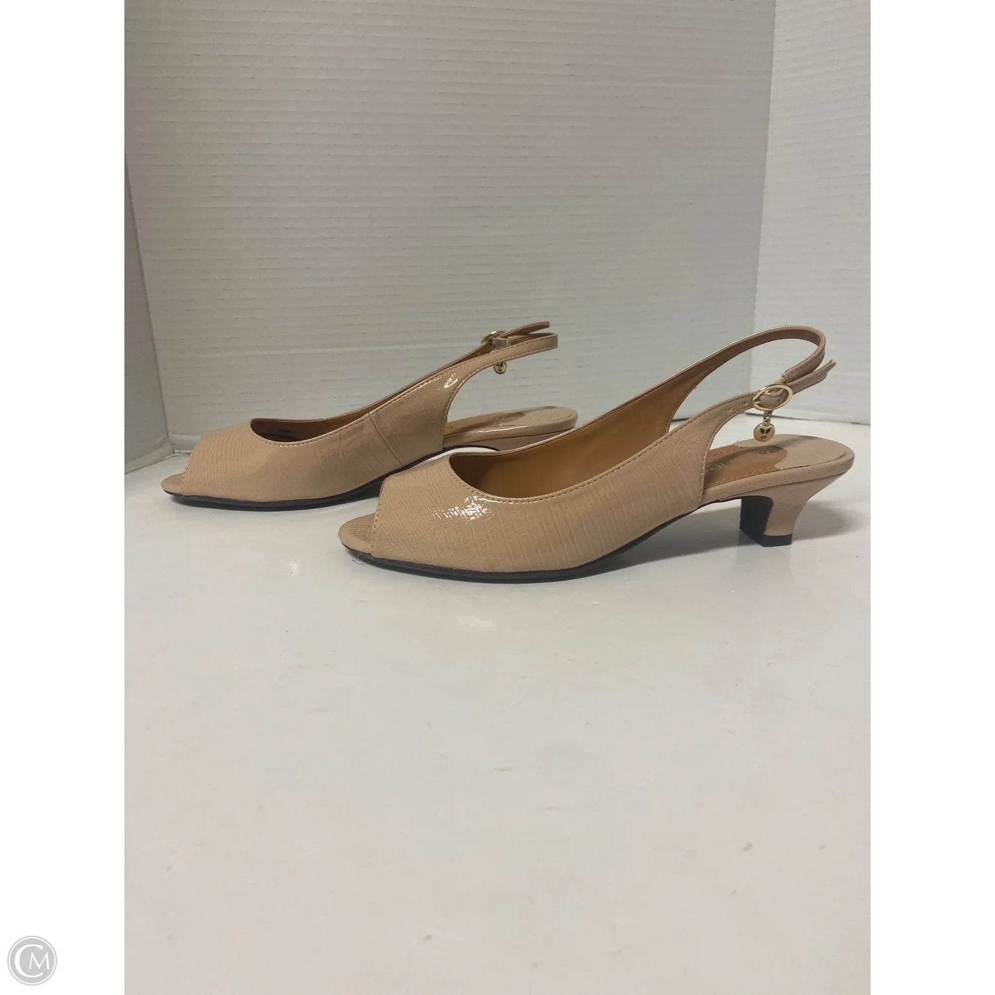 Shoes Heels Kitten By J Renee In Tan, Size: 8.5