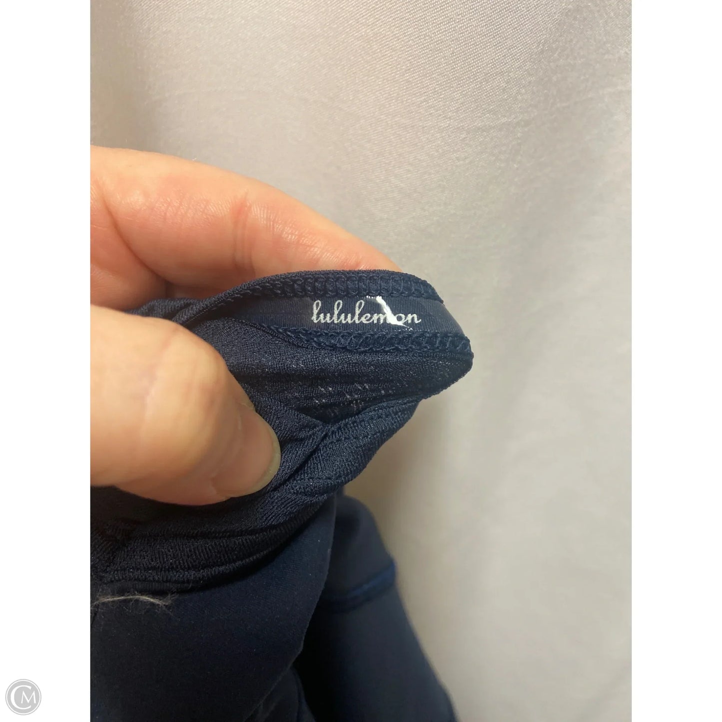 Athletic Leggings By Lululemon In Navy, Size: 8