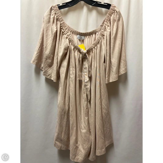 Romper By Clothes Mentor In Pink, Size: L