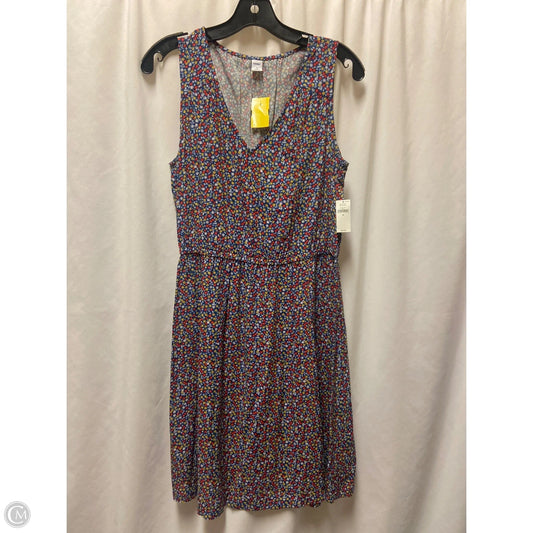 Dress Casual Midi By Old Navy In Floral Print, Size: M