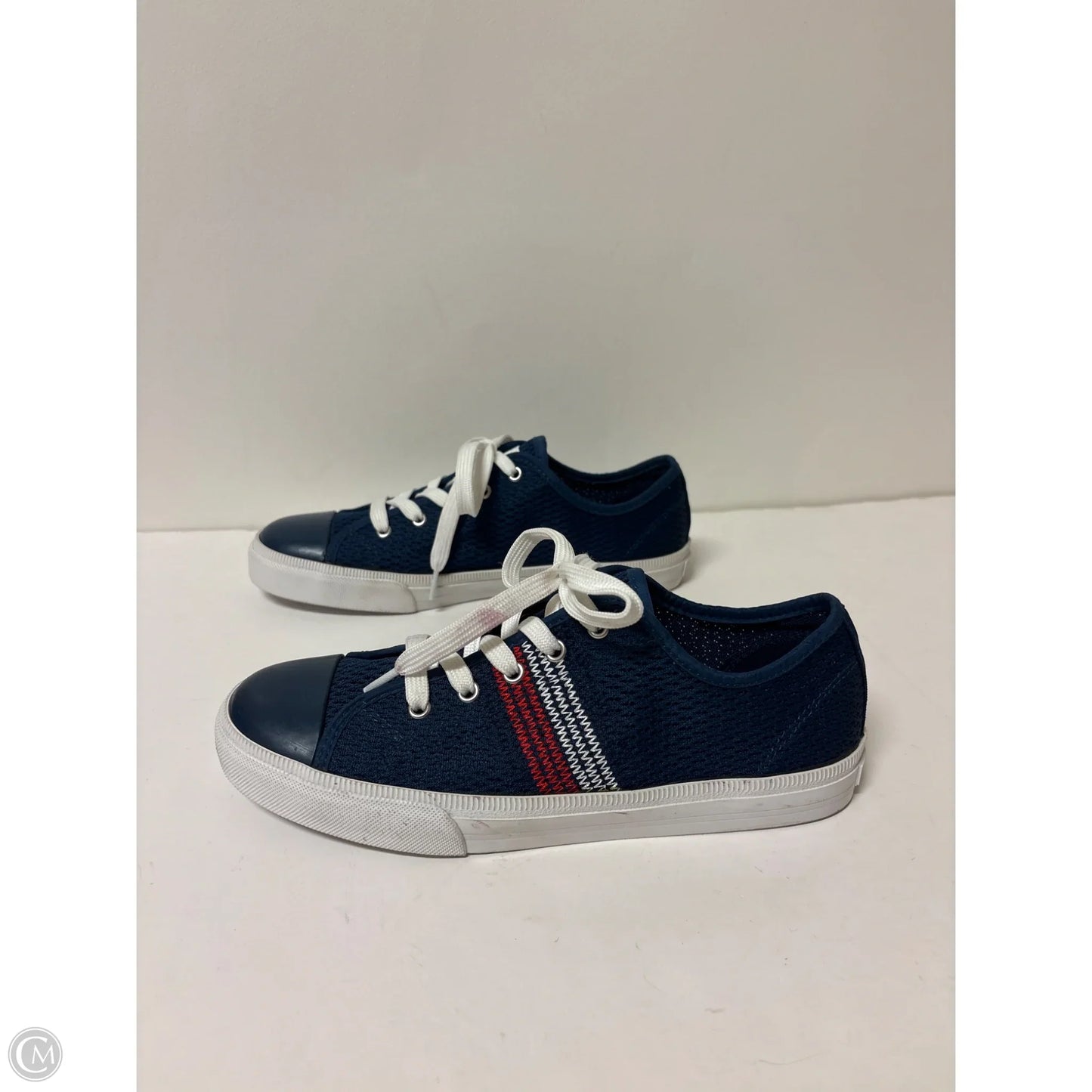 Shoes Sneakers By Tommy Hilfiger In Blue, Size: 8