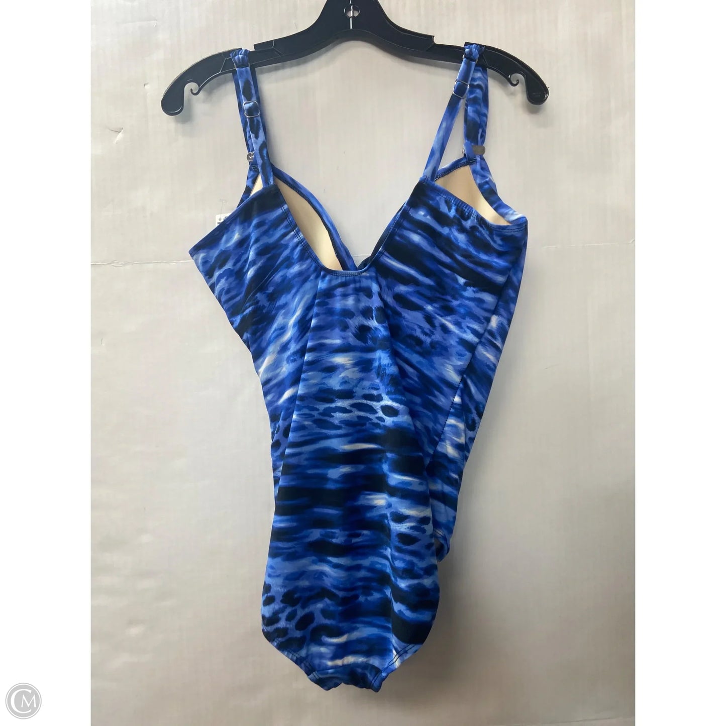 Swimsuit By Miracle In Blue, Size: L