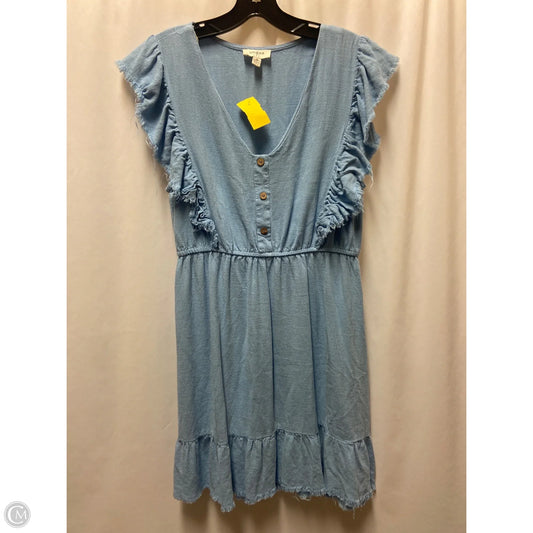 Dress Casual Short By Umgee In Blue, Size: M