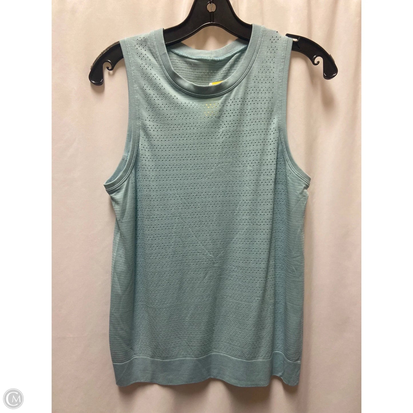 Athletic Top Short Sleeve By Lululemon In Blue, Size: M