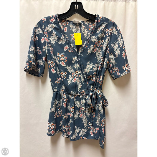 Top Short Sleeve By Sienna Sky In Blue, Size: Xs