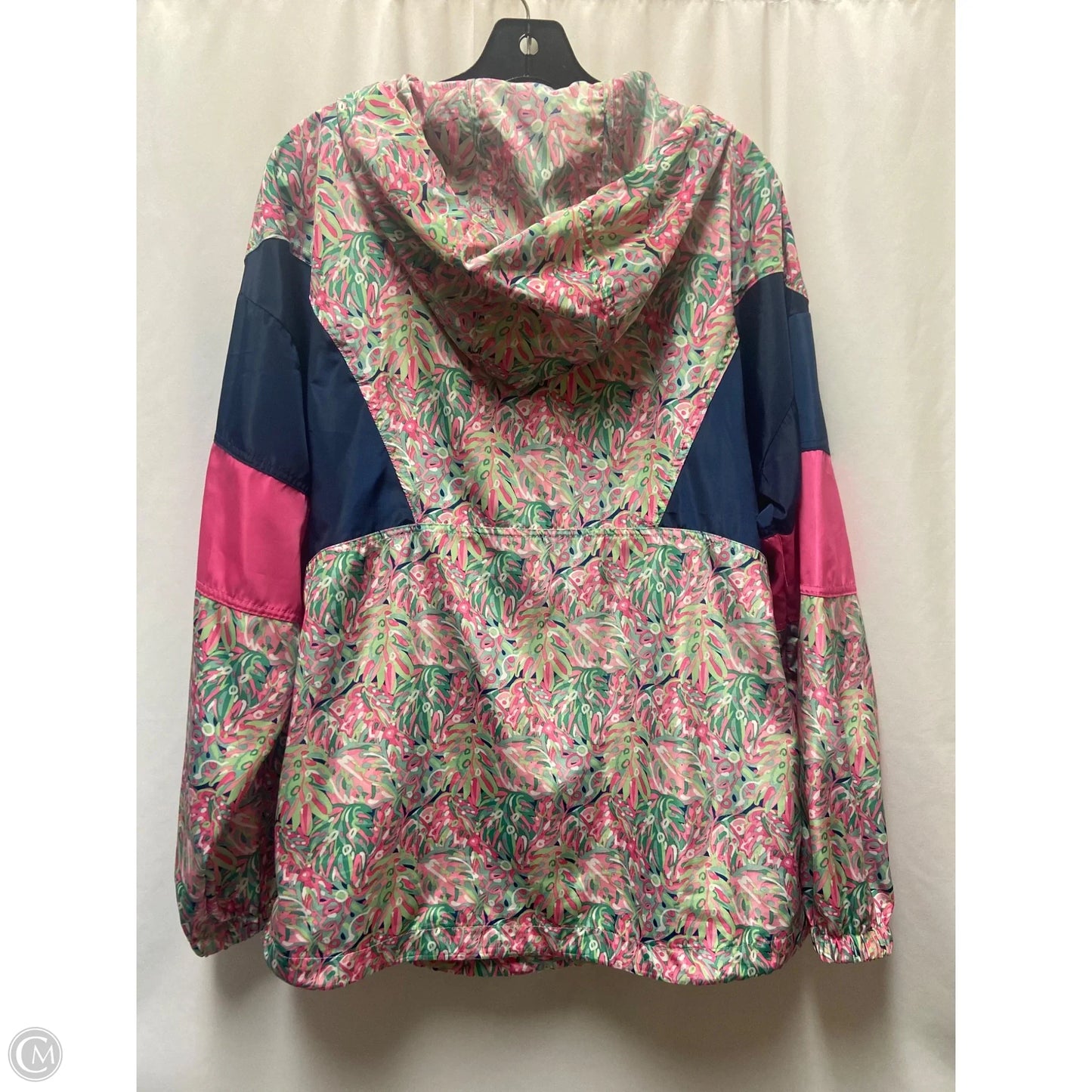 Jacket Windbreaker By Simply Southern In Pink, Size: Xl