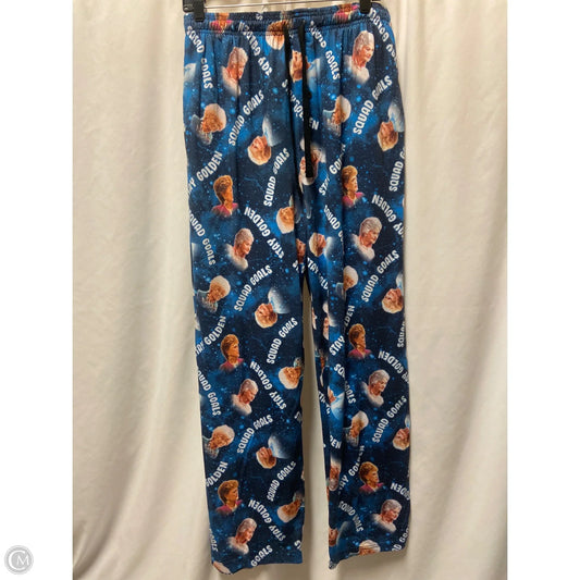 Pajama Pants By Clothes Mentor In Blue, Size: L