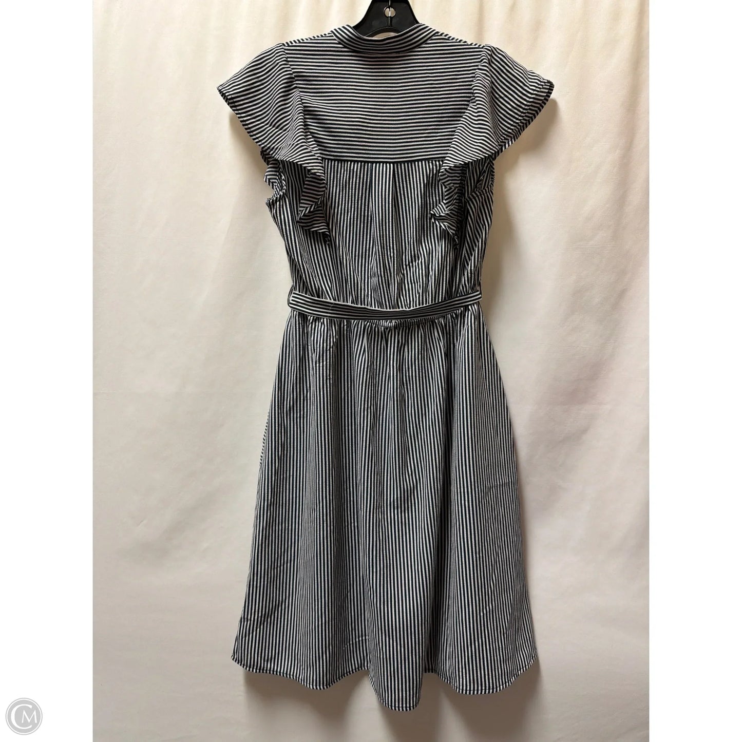 Dress Casual Midi By Monteau In Navy, Size: L