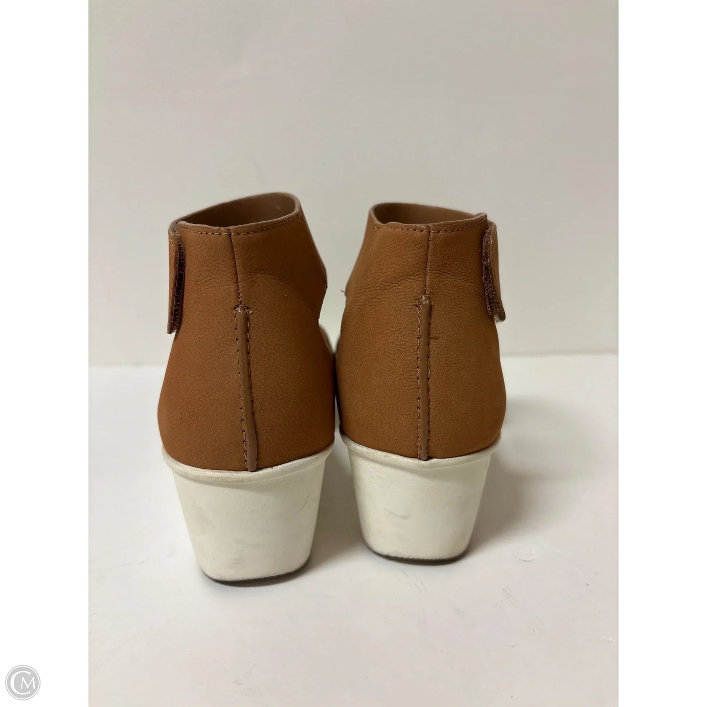 Sandals Heels Wedge By Naturalizer In Brown, Size: 7