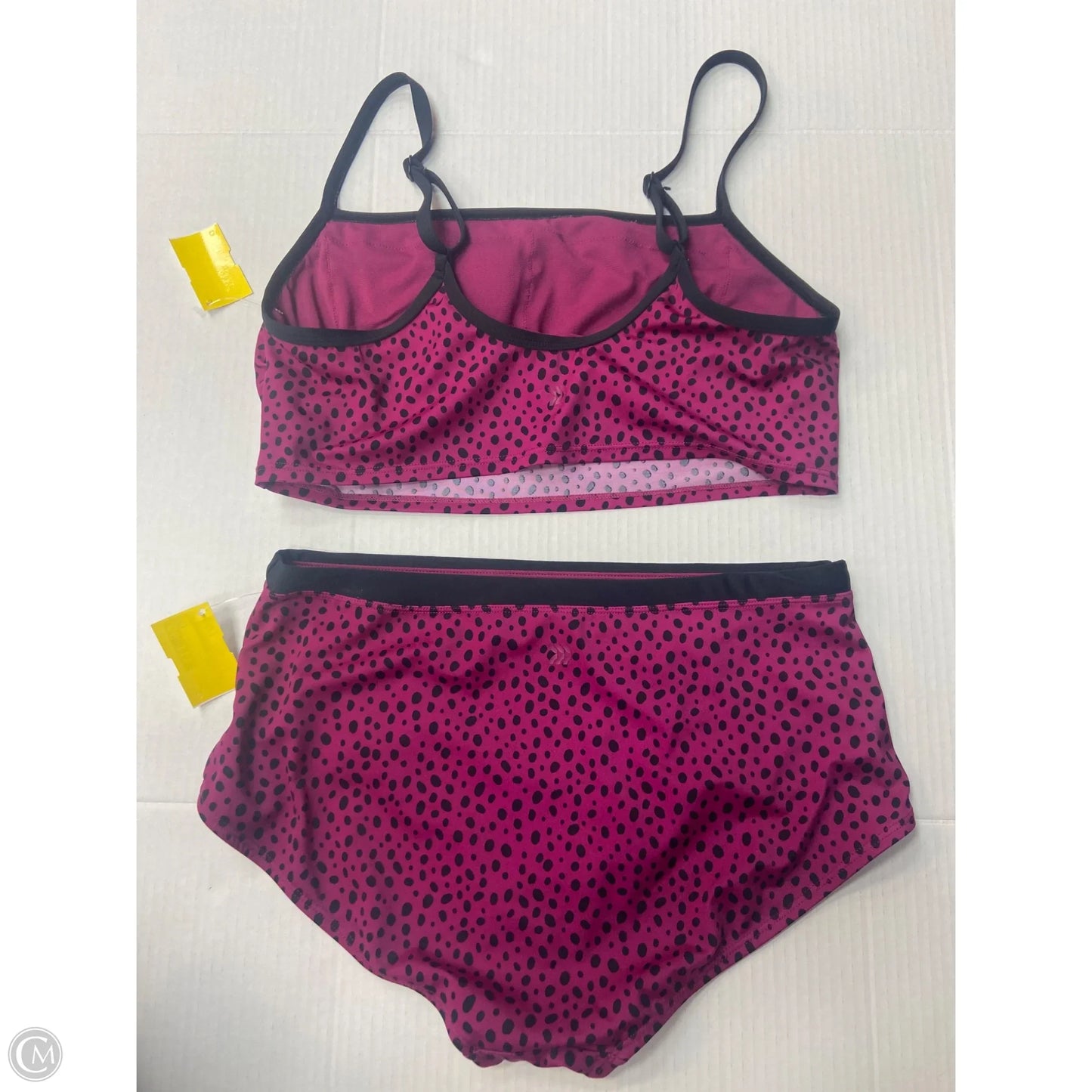 Swimsuit 2pc By All In Motion In Maroon, Size: M