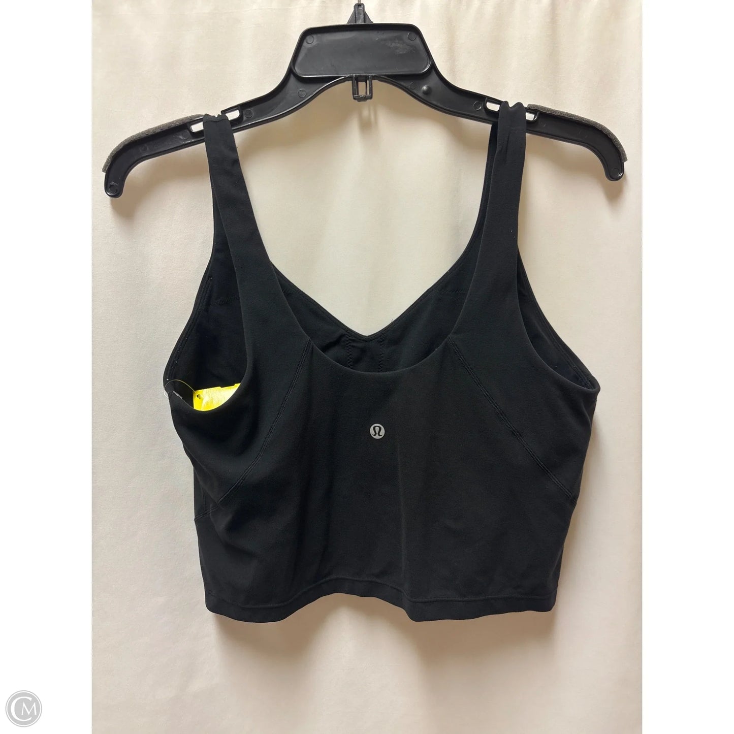 Athletic Bra By Lululemon In Black, Size: 12