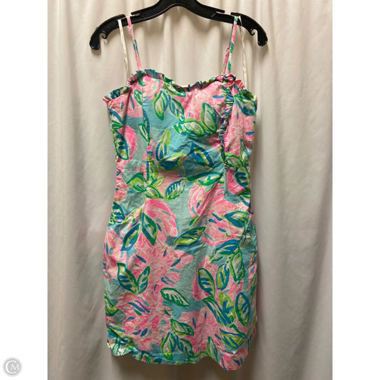 Dress Designer By Lilly Pulitzer In Blue, Size: 8
