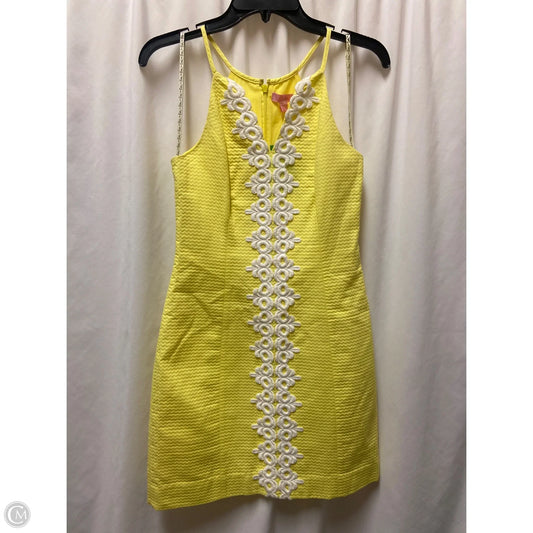 Dress Designer By Lilly Pulitzer In Yellow, Size: 0