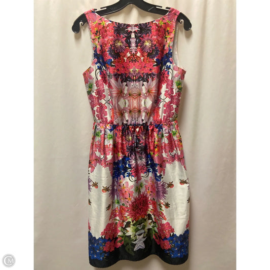 Dress Casual Midi By Liz Claiborne In Pink, Size: S