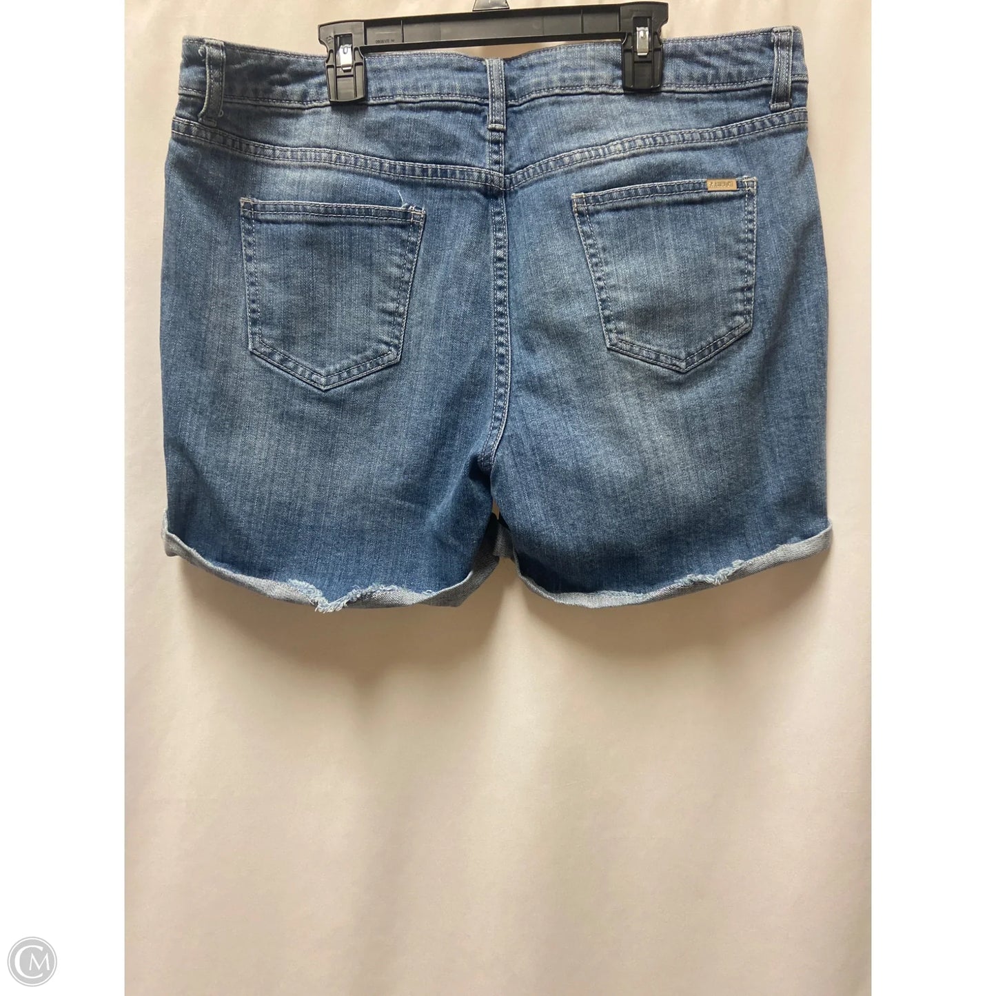 Shorts By Jennifer Lopez In Blue Denim, Size: 12