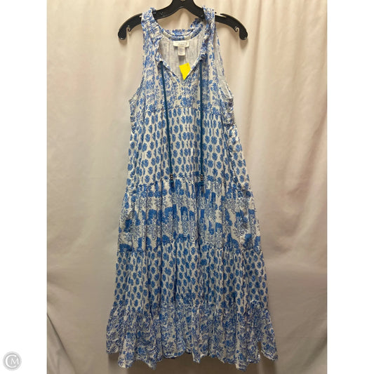 Dress Casual Maxi By Calypso St Barth In Blue, Size: M