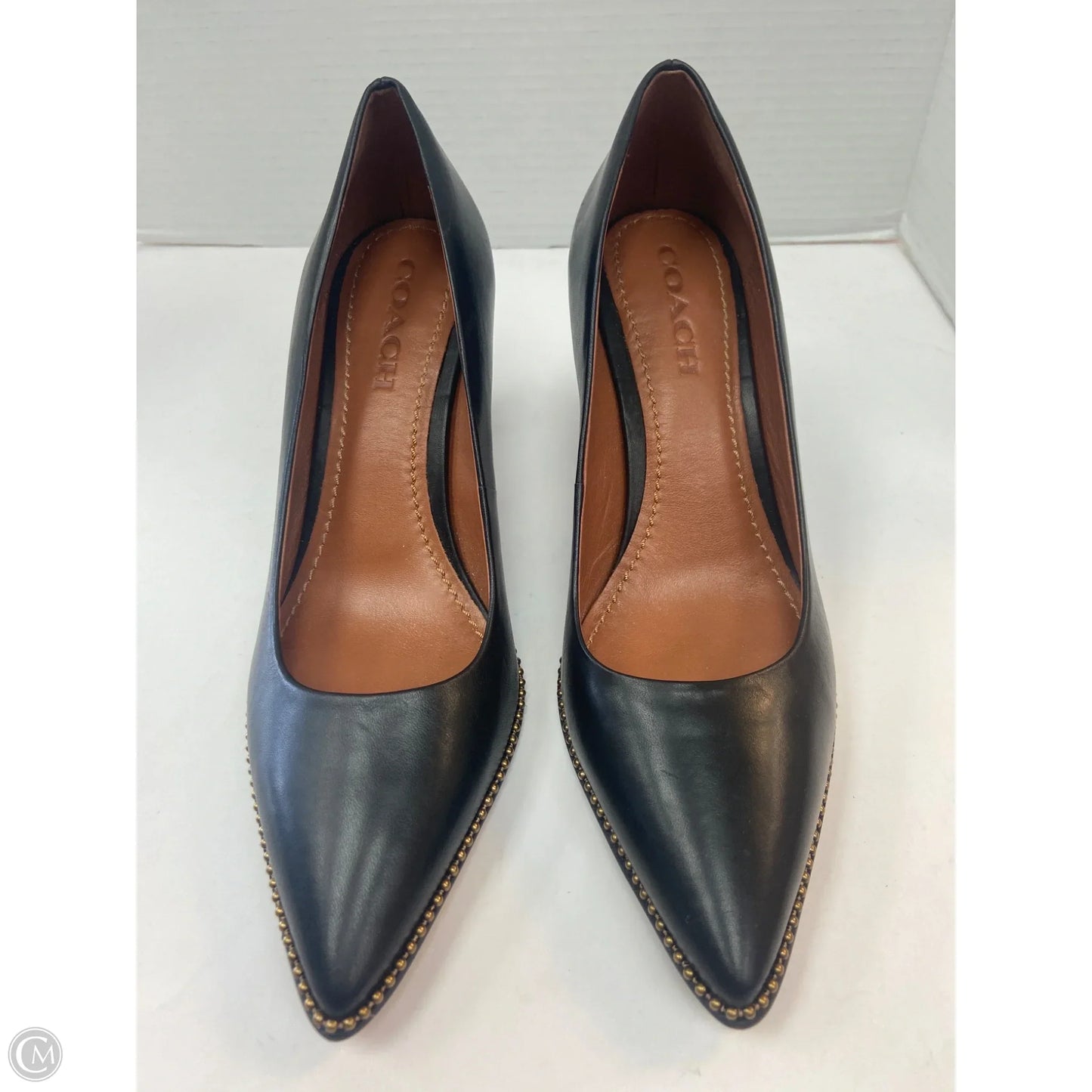 Shoes Designer By Coach In Black, Size: 9.5