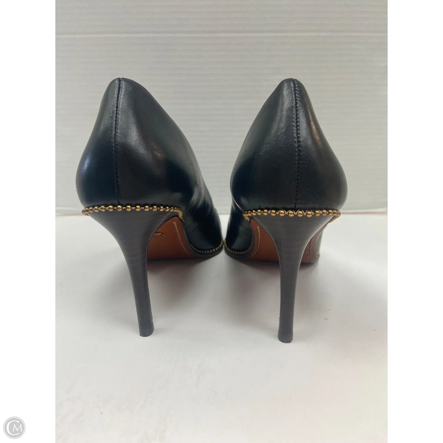 Shoes Designer By Coach In Black, Size: 9.5
