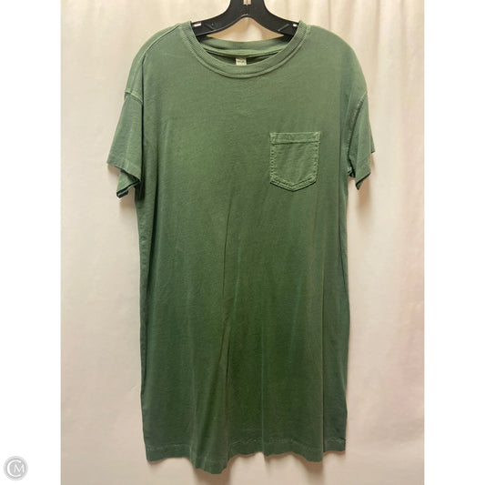 Dress Casual Midi By Old Navy In Green, Size: M