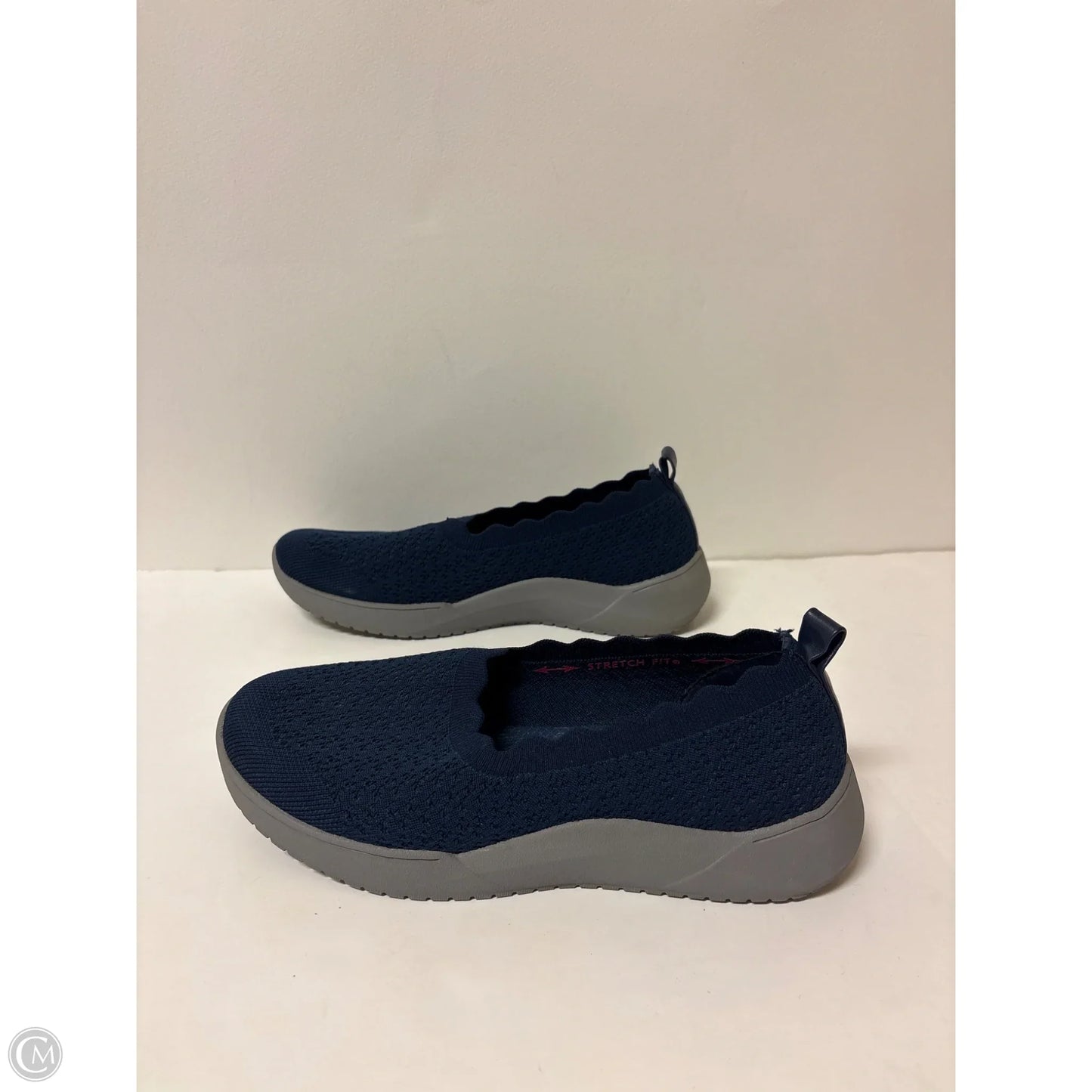 Shoes Athletic By Clarks In Navy, Size: 9