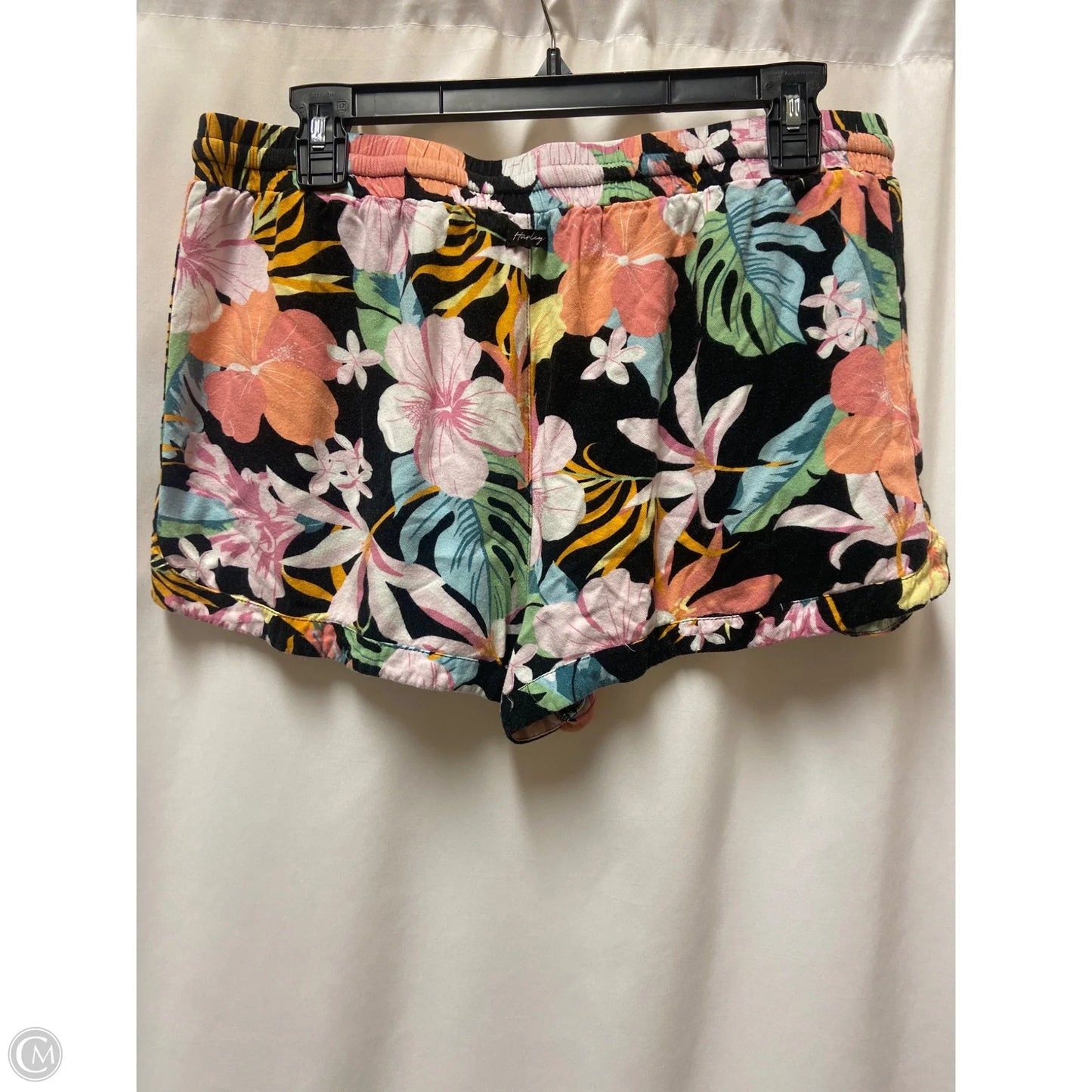 Shorts By Hurley In Floral Print, Size: L