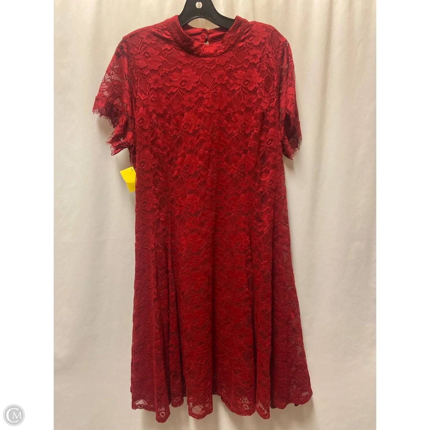 Dress Casual Midi By Torrid In Red, Size: 1x