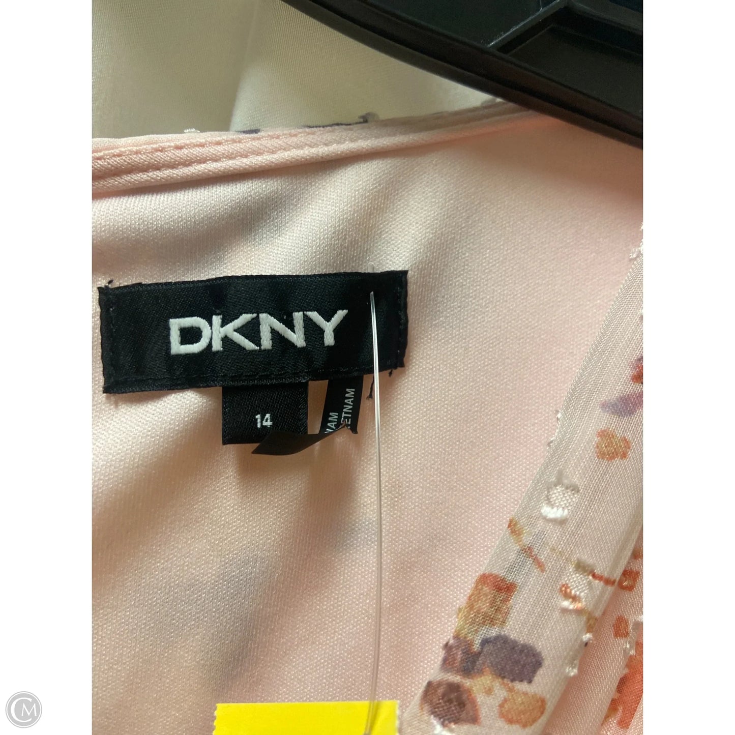 Dress Casual Maxi By Dkny In Pink, Size: L
