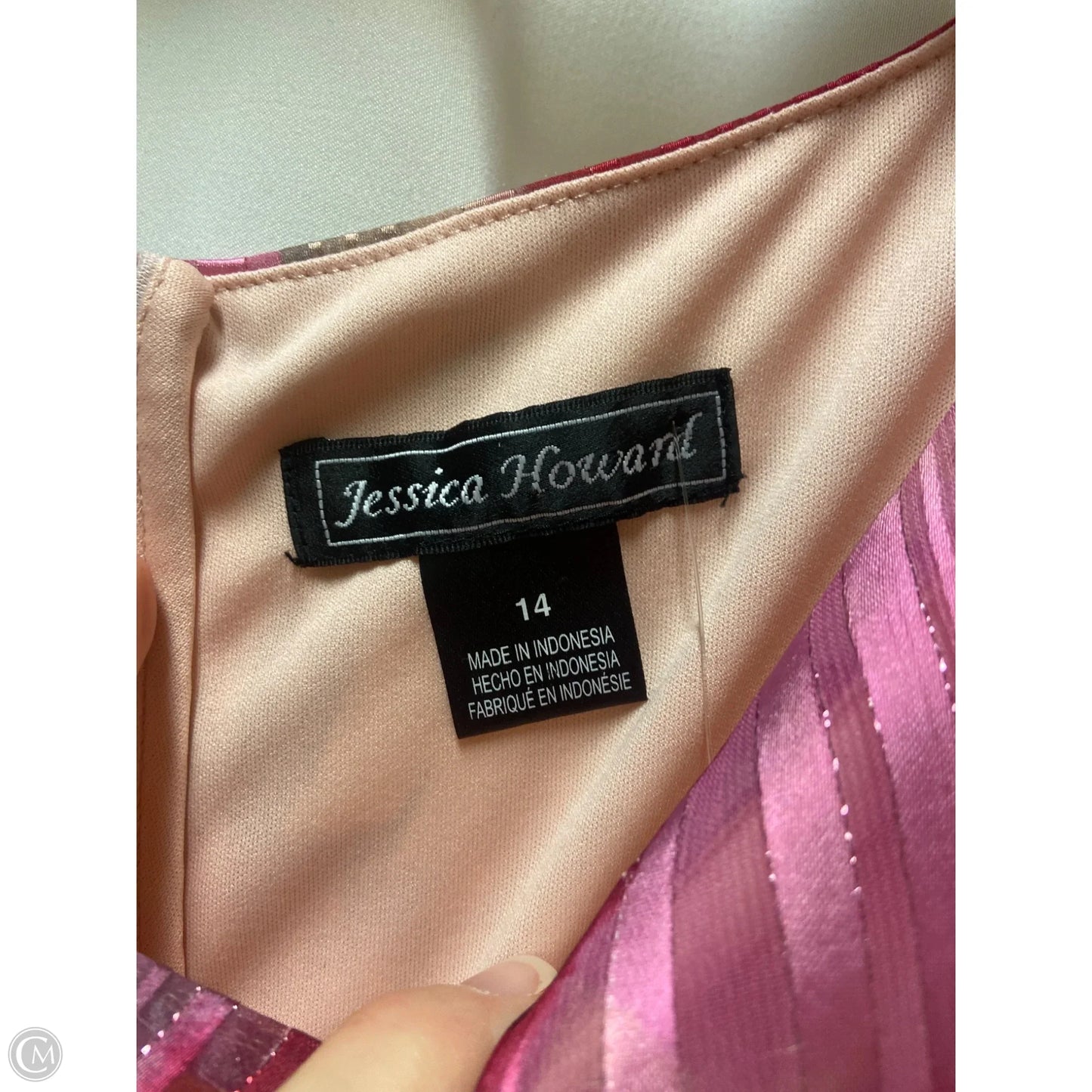 Dress Casual Maxi By Jessica Howard In Pink, Size: L